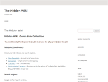 Tablet Screenshot of hidden-wiki.net